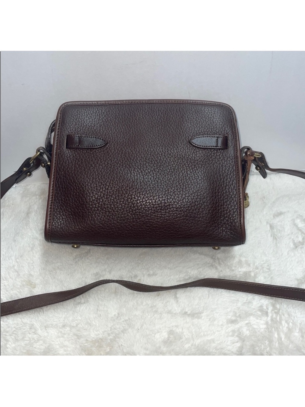 Vintage Dooney & Bourke Top Zip Buckle Bag - Picture 3 of 16